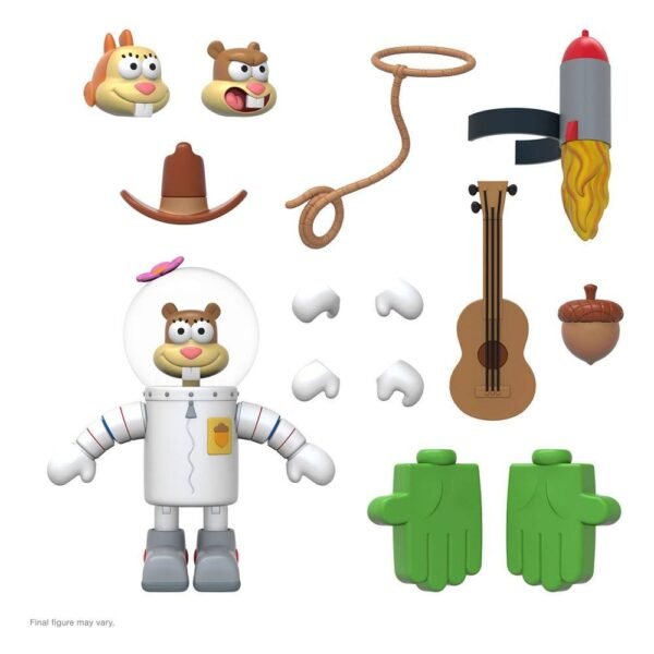 Sandy Cheeks Spongebob Ultimates Action Figure 18 Cm