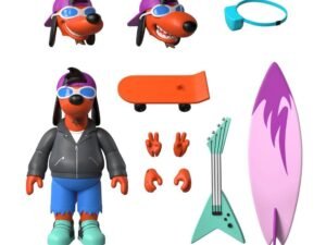 Poochie The Simpsons Action Figure Ultimates Super7 18 Cm