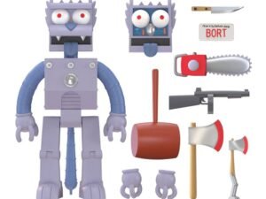 Robot Scratchy The Simpsons Ultimates Action Figure 18 Cm