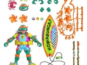 Sewer Surfer Mike Teenage Mutant Ninja Turtles Ultimates Action Figure 18 Cm September 2022