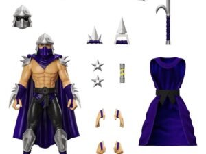 Teenage Mutant Ninja Turtles Ultimates Action Figure Shredder Silver Armor 18 Cm