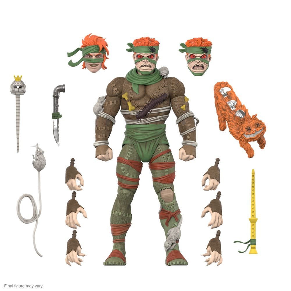 Rat King Teenage Mutant Ninja Turtles Ultimates Action Figure 18 Cm