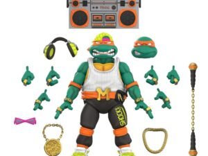 Rappin Mike Teenage Mutant Ninja Turtles Ultimates Action Figure 18 Cm