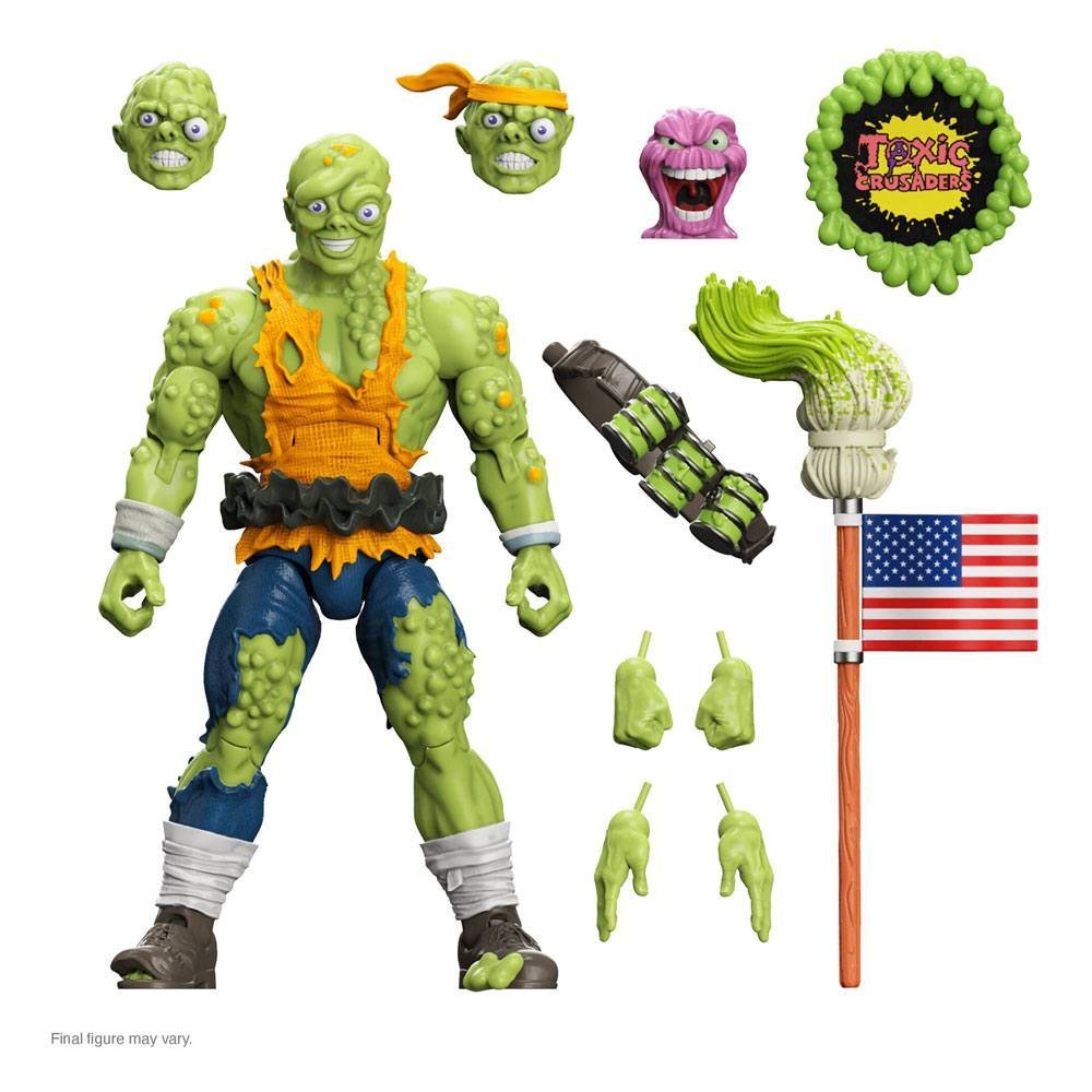 Toxie Toxic Crusaders Ultimates Action Figure 18 Cm