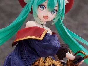Puss In Boots Hatsune Miku Pvc Statue Wonderland Figure 18 Cm