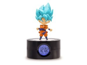 Goku Ss God Dragon Ball Super Alarm Clock With Light Sveglia 18 Cm