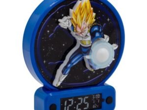Vegeta Dragon Ball Z Alarm Clock With Light Sveglia 18 Cm