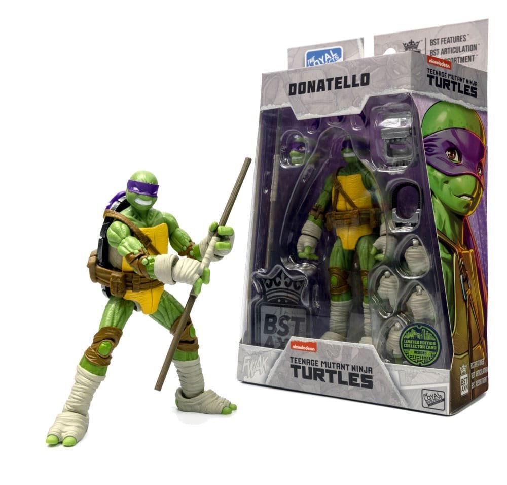 Donatello Idw Comics Teenage Mutant Ninja Turtles Bst Axn Action Figure 13 Cm