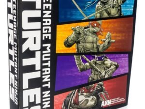 Teenage Mutant Ninja Turtles Bst Axn Action Figure 4 Pack Black White Idw Comics 13 Cm