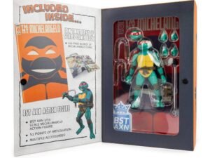 Michelangelo Exclusive Teenage Mutant Ninja Turtles Bst Tmnt Axn X Idw Action Figure Comic Book 13 Cm