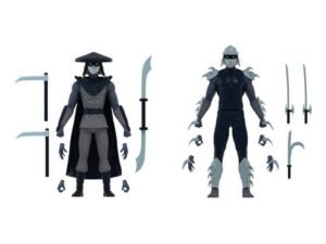 Shadow Shredder Elite Foot Soldier Sdcc Exclusive Teenage Mutant Ninja Turtles Bst Axn Action Figure 2 Pack 13 Cm