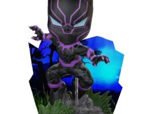 Black Panther Kinetic Energy Marvel Superama Mini Diorama Sdcc Exclusive 10 Cm