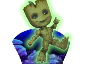 Groot Glow In The Dark Sdcc Exclusive Marvel Superama Mini Diorama 10 Cm