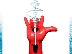 Marvel Heroic Hands Life Size Statue 01A Spider Man 26 Cm