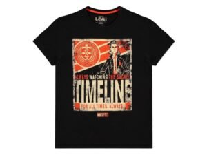 Loki T Shirt Timeline Poster Adult Size