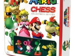 Scacchi Super Mario In Scatola Di Metallo Da Collezione Scacchiera