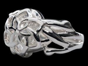 Lord Of The Rings Nenya The Ring Of Galadriel Sterling Silver Size 6 75