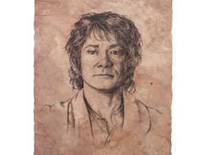 Bilbo Baggins The Hobbit Art Print Portrait 21 X 28 Cm