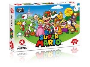 Super Mario Jigsaw Puzzle Mario Friends 500 Pieces With Poster