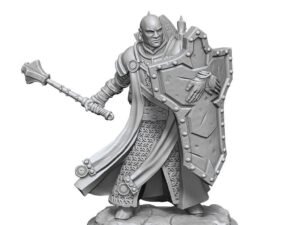 Dungeons Dragons Frameworks Miniature Model Kit Human Cleric Male