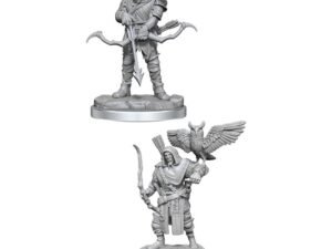 D D Nolzurs Marvelous Miniatures Unpainted Miniatures 2 Packs Orc Ranger Male