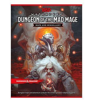 Dungeons Dragons Rpg Waterdeep Dungeon Of The Mad Mage Maps Miscellany English