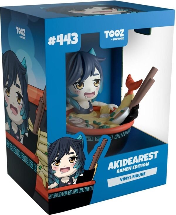 Akidearest Ramen Edition Content Creator Vinyl Figure Youtooz 10 Cm