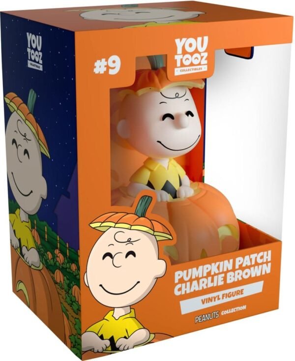 Pumpkin Patch Charlie Brown Peanuts Vinyl Figure 12 Cm 9