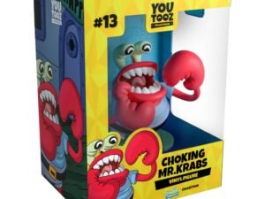 Choking Mr Krabs Spongebob Vinyl Figure 9 Cm