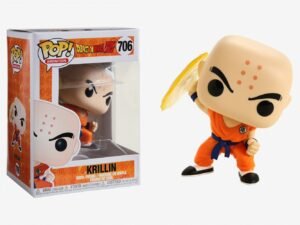 Krillin Con Cerchio Magico Destructo Disc Dragon Ball Z Funko Pop 9 Cm 706