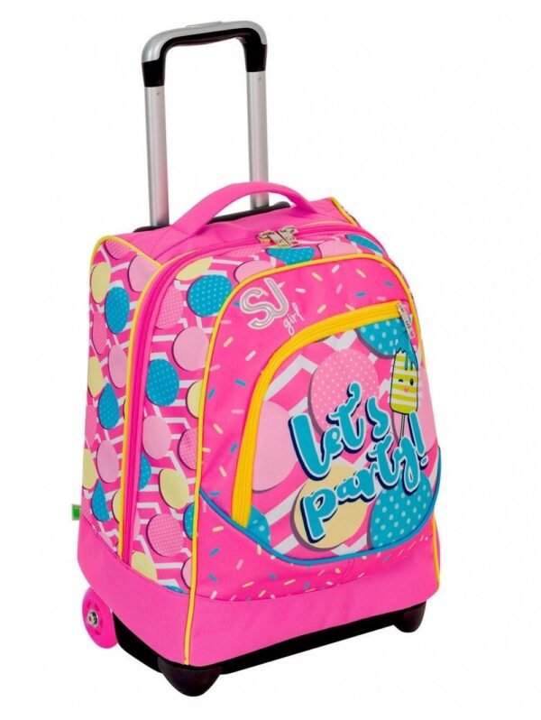 Zaino Scuola Maxi Trolley Sj Gang Girl Seven 2017 2018