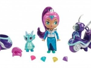 Scooter Di Zeta Shimmer And Shine Bambola Con Scooter Mattel Fhn31