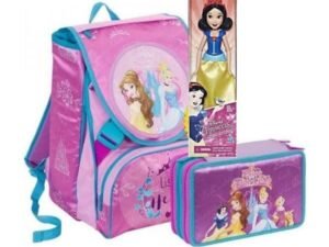 Principesse Disney Schoolpack Zaino Astuccio 3 Piani Seven Gadget